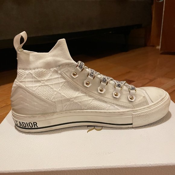 WALK'N'DIOR SNEAKER White Cannage Technical Mesh - Picture 2 of 8